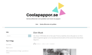 Coolapappor.se thumbnail