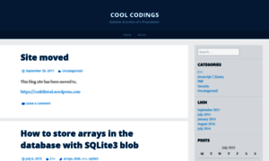 Coolcodings.wordpress.com thumbnail