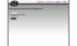 Coolermaster.rebateaccess.com thumbnail