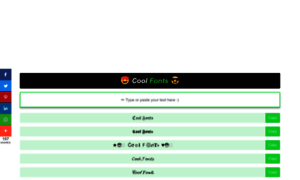 Coolfonts.cool thumbnail