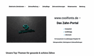 Coolfonts.de thumbnail