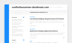 Coolforthesummer-demilovato.com thumbnail