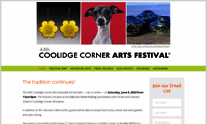 Coolidgecornerartsfestival.com thumbnail