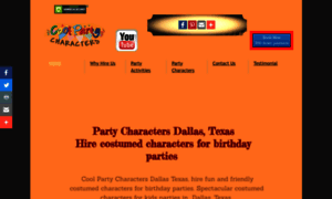Coolpartycharacters.com thumbnail
