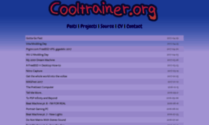 Cooltrainer.org thumbnail