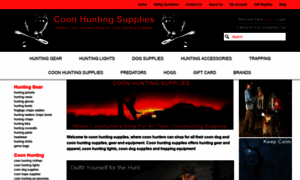 Coonhunting-supplies.com thumbnail