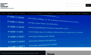 Cooperativepatentclassification.org thumbnail