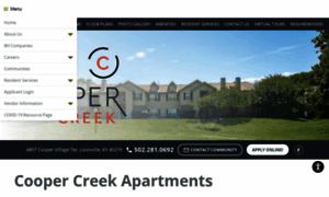 Coopercreekapartments.com thumbnail