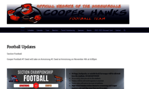 Cooperhawksfootball.com thumbnail
