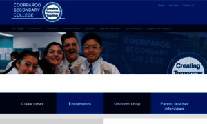 Coorparoosecondarycollege.eq.edu.au thumbnail