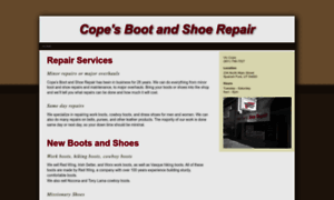 Copesbootandshoerepair.com thumbnail