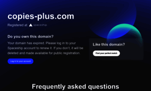 Copies-plus.com thumbnail