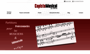 Copiste-musical.com thumbnail