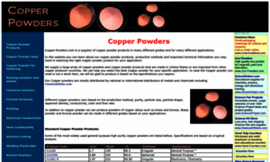 Copper-powder.com thumbnail