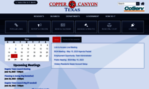 Coppercanyon-tx.org thumbnail