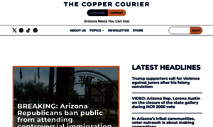 Coppercourier.com thumbnail