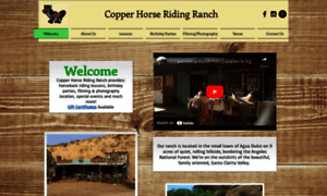 Copperhorseridingranch.com thumbnail