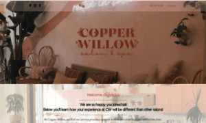 Copperwillowsalon.com thumbnail