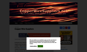 Copperwiresuppliers.net thumbnail