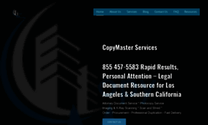 Copymasterservices.com thumbnail