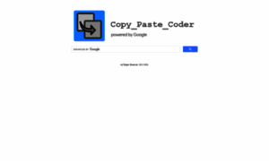 Copypastecoder.com thumbnail