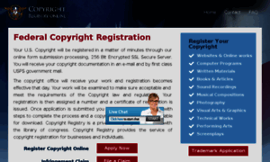 Copyrightregistry-online-form.com thumbnail