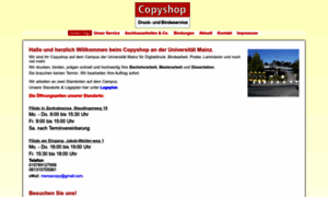 Copyshop-uni-mainz.de thumbnail