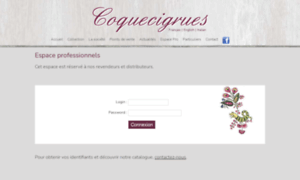 Coquecigrues.danem.com thumbnail