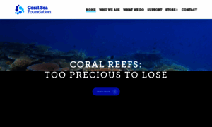 Coralseafoundation.net thumbnail