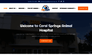 Coralspringsanimalhosp.com thumbnail