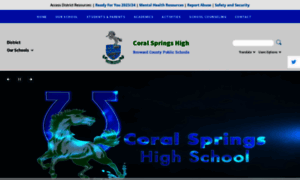 Coralspringshigh.browardschools.com thumbnail