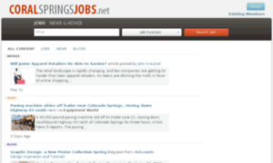 Coralspringsjobs.net thumbnail