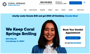 Coralspringsmoderndentistry.com thumbnail