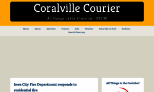 Coralvillecourier.com thumbnail