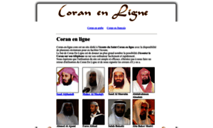 Coran-en-ligne.com thumbnail