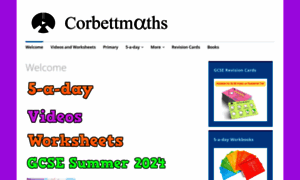 Corbettmaths.com thumbnail