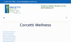 Corcettihealthandwellness.com thumbnail