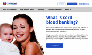 Cordbloodbanking.com thumbnail