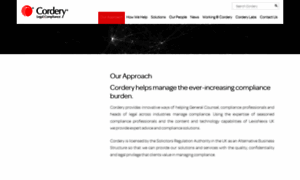 Corderycompliance.com thumbnail