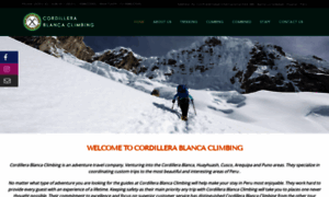 Cordillerablancaclimbing.com thumbnail