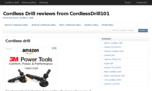 Cordlessdrill101.org thumbnail
