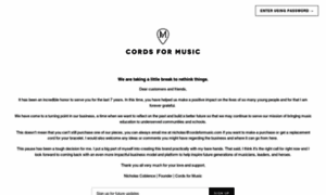 Cordsformusic.com thumbnail