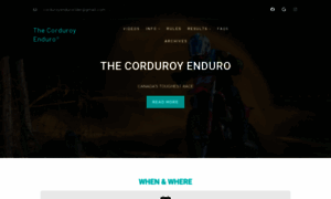Corduroyenduro.ca thumbnail