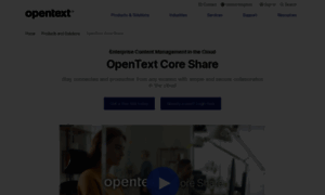 Core.opentext.eu thumbnail