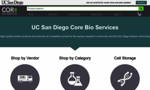 Corebio.ucsd.edu thumbnail