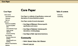 Corepaper.org thumbnail