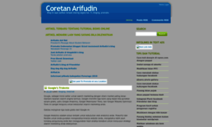 Coretan-arifudin.blogspot.com thumbnail