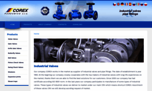 Corex-industrialvalves.com thumbnail