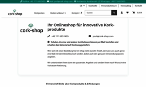Cork-shop.com thumbnail