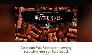 Corknkeggrill.com thumbnail